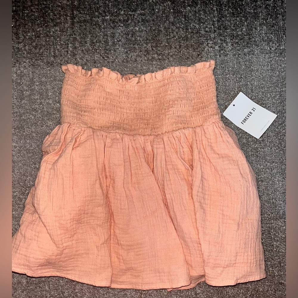 mini pink skirt
